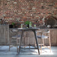 Rustic hang/bar tafel rond