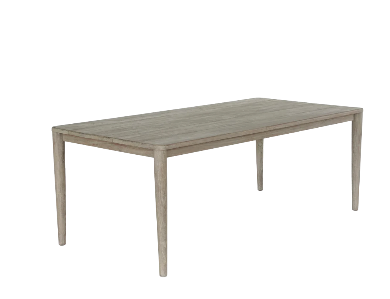 Teak tafel anais vergrijsd 280 cm